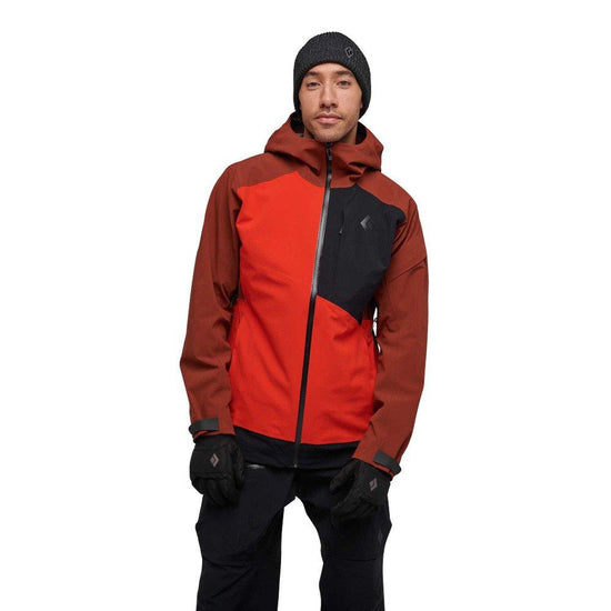 Men's Recon Stretch Ski Shell Jacket - Red