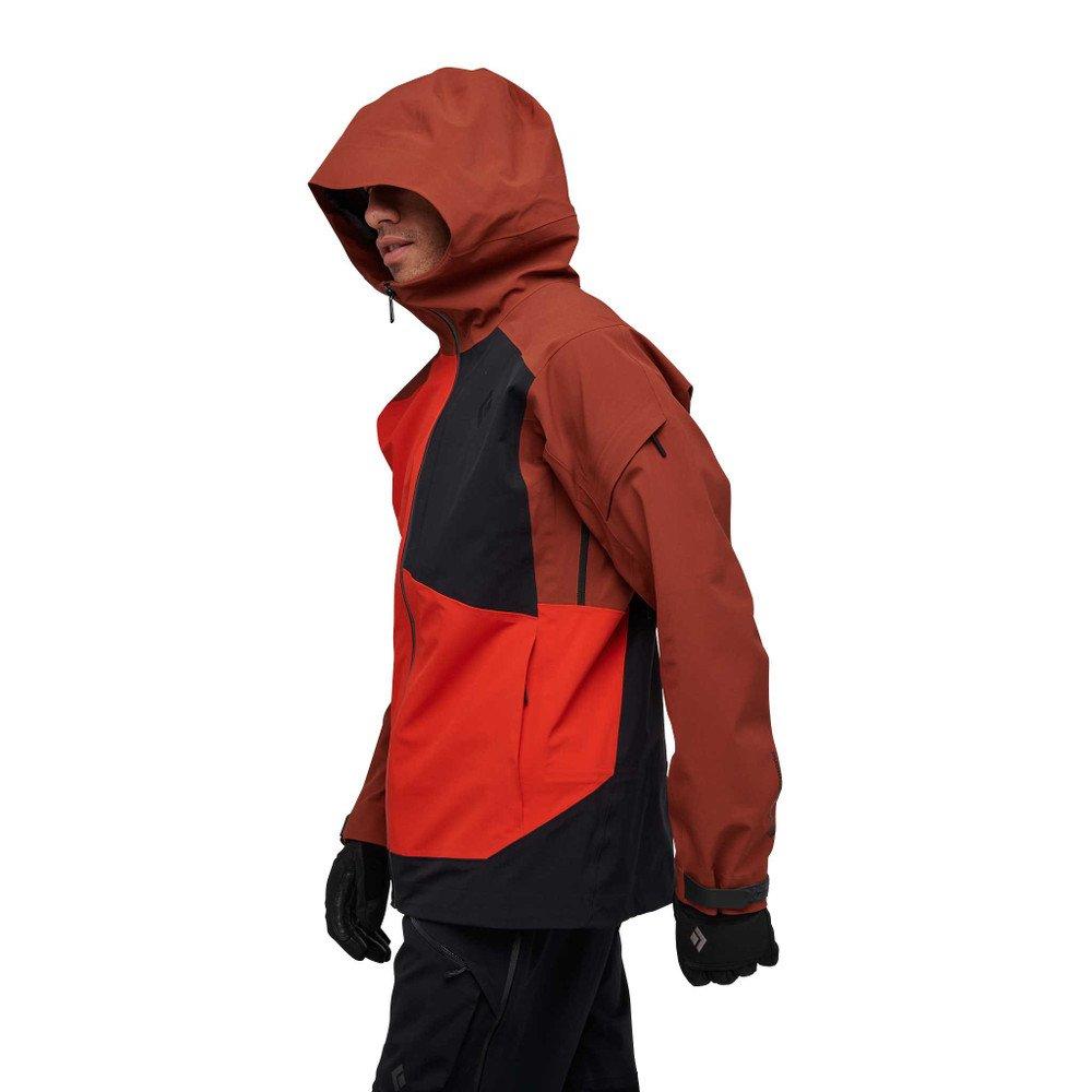 Men's Recon Stretch Ski Shell Jacket - Red