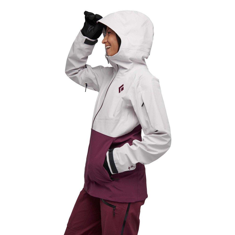 Women's Recon Stretch Ski Shell Jacket - Purple