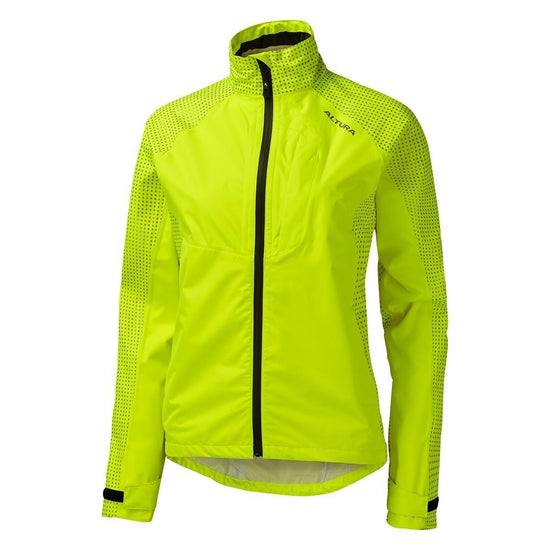 Women's Nightvision Storm Waterproof Jacket - Hi Viz Yellow