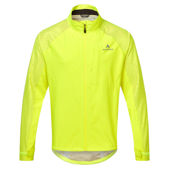 Men's Night Vision Storm Waterproof Jacket - Yellow / Hi Vis