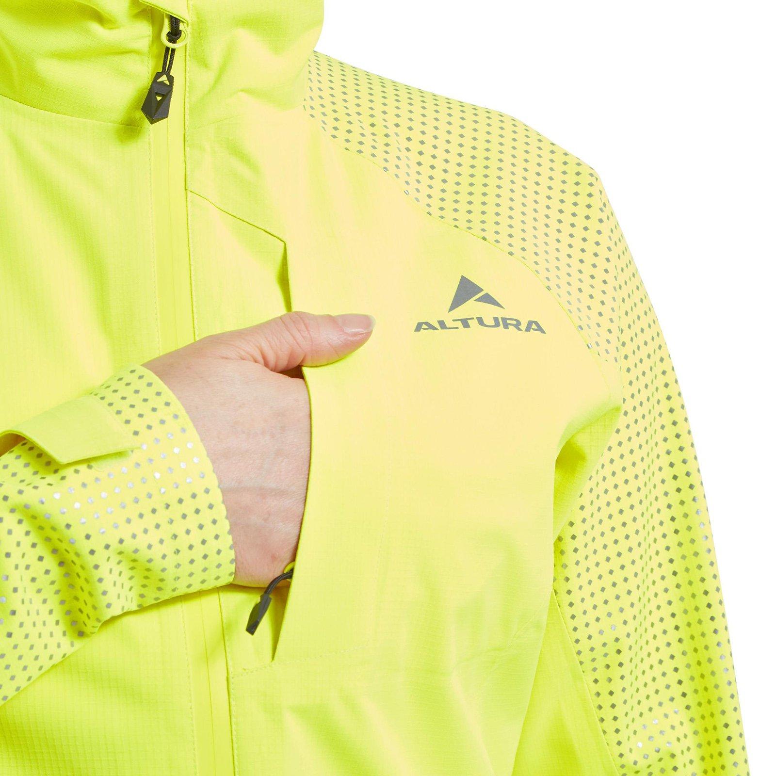 Women's Night Vision Storm Waterproof Jacket - Yellow / Hi Vis