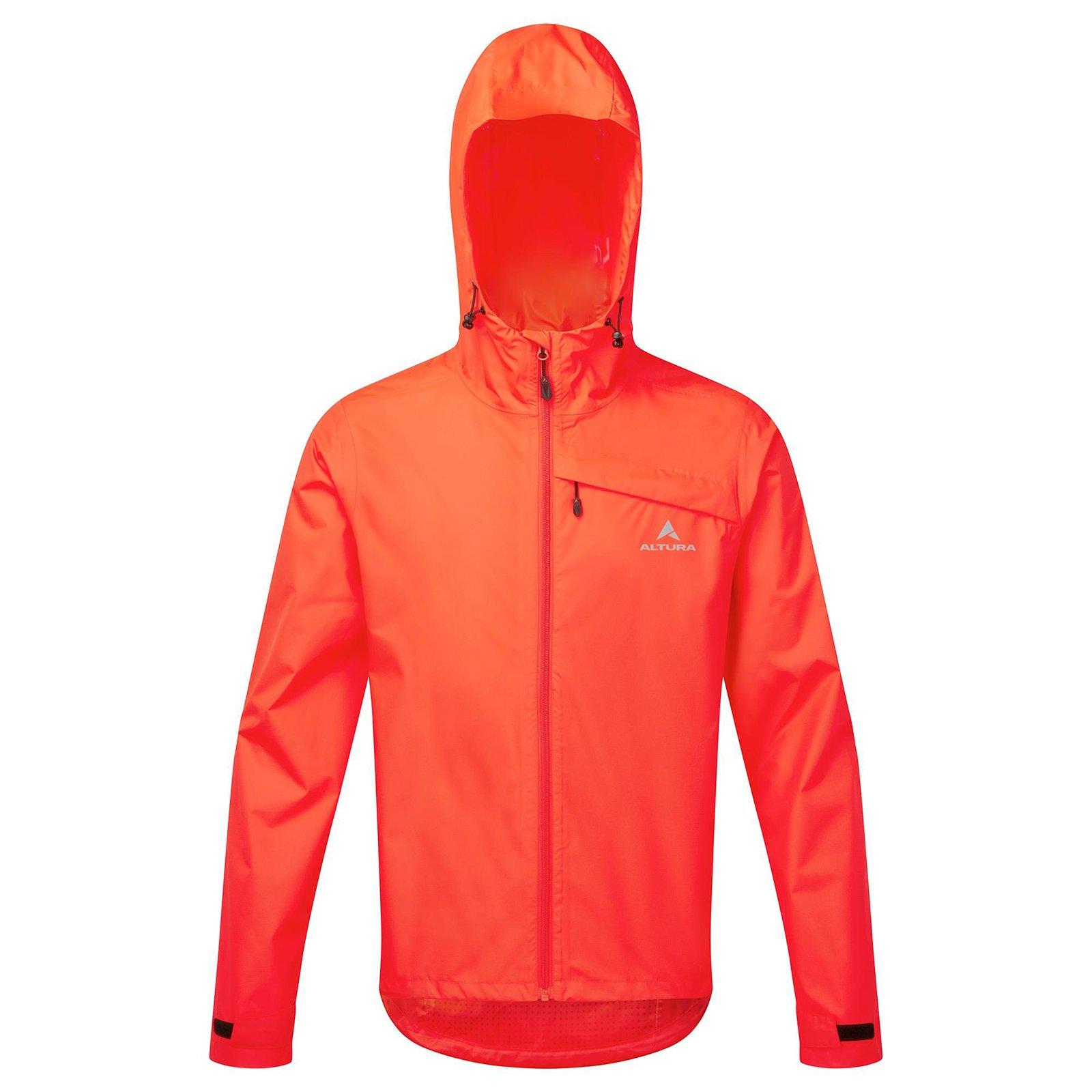 Men's Night Vision Nevis Waterproof Jacket - Red