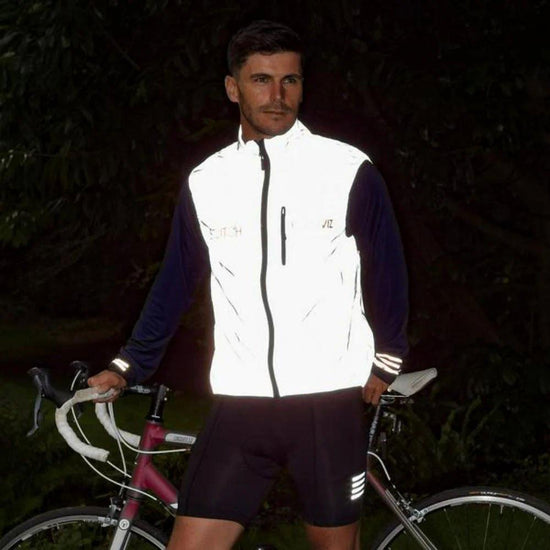 Men's Reflect Reversible Gilet - Silver