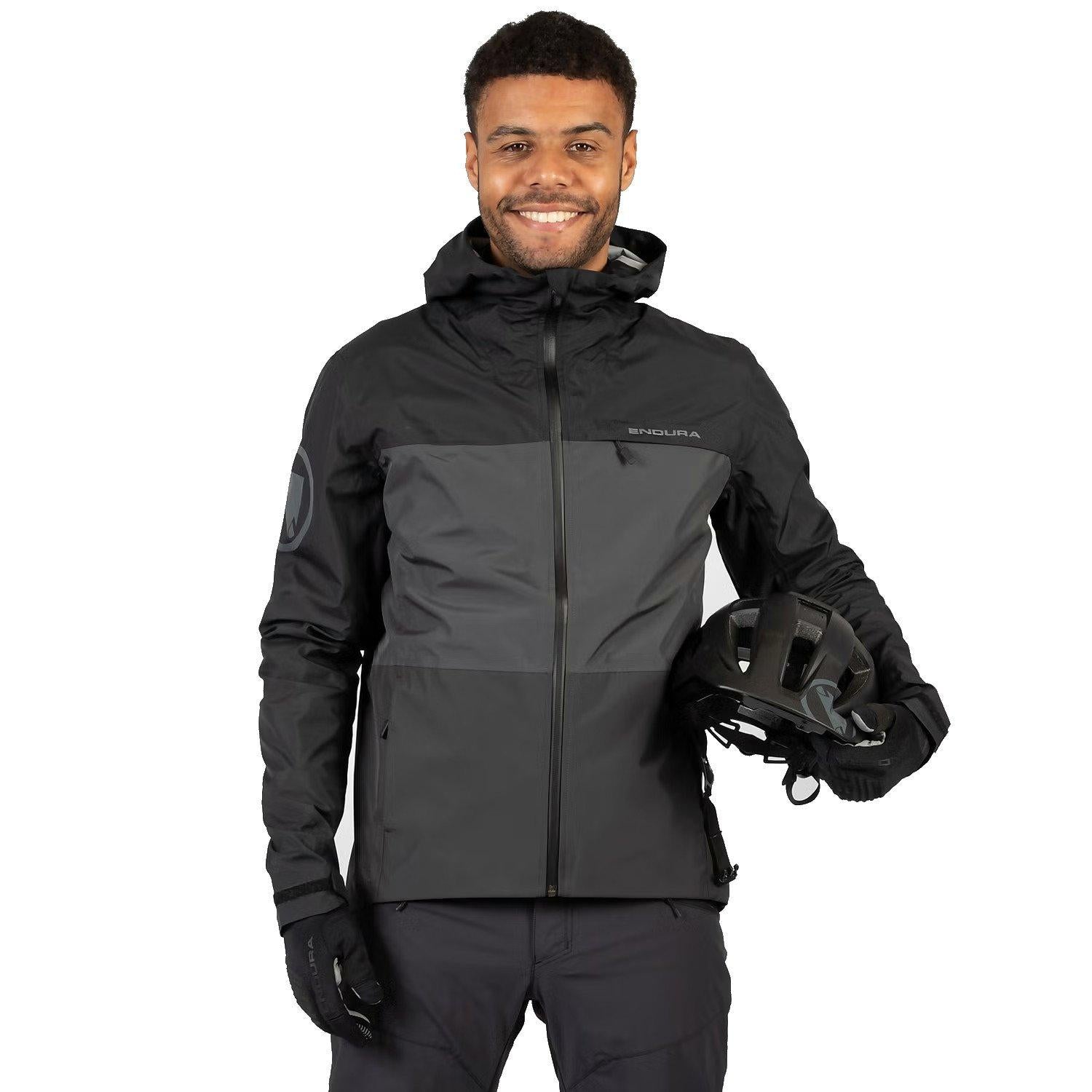 Men's Singletrack Waterproof Jacket II - Black