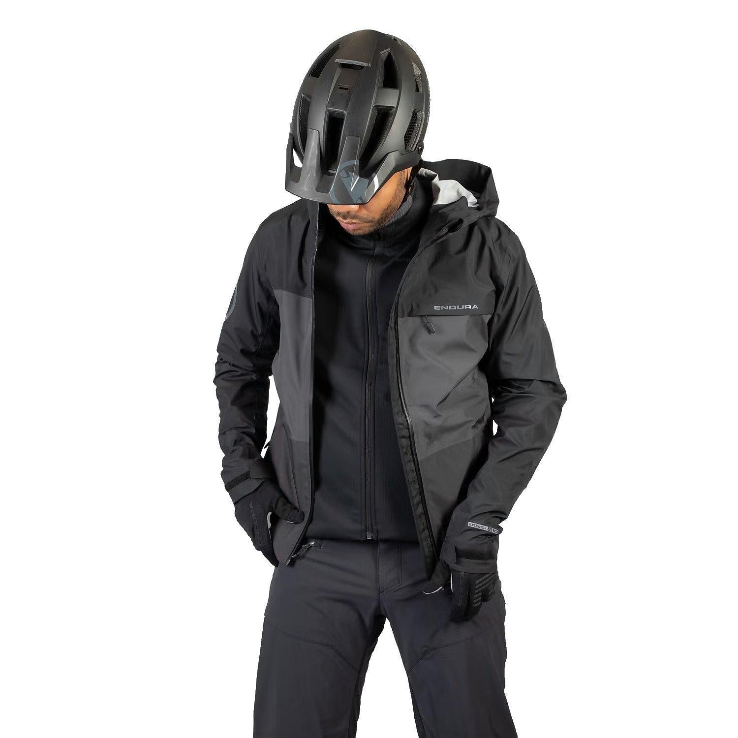 Men's Singletrack Waterproof Jacket II - Black