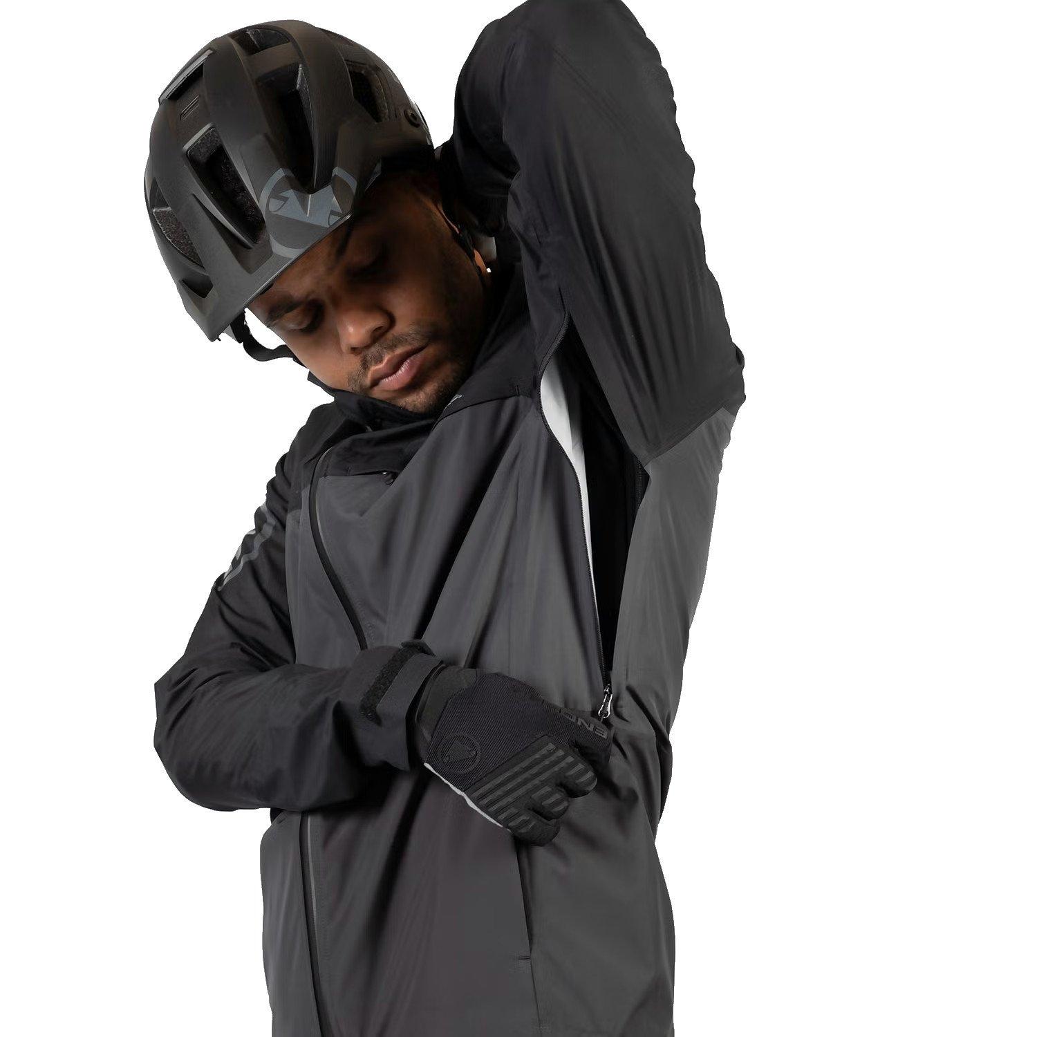 Men's Singletrack Waterproof Jacket II - Black
