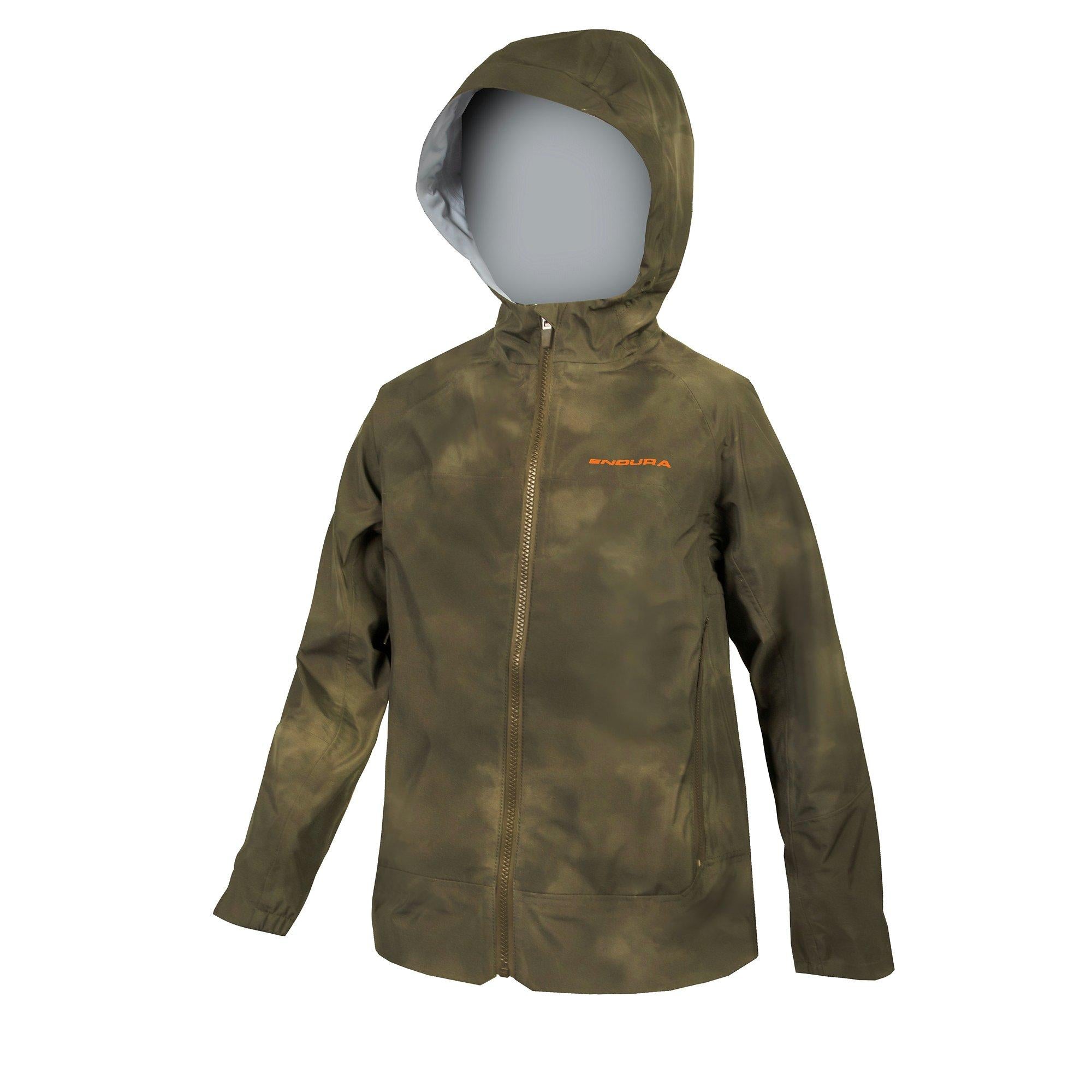Kids' MT500 Waterproof Jacket - Green