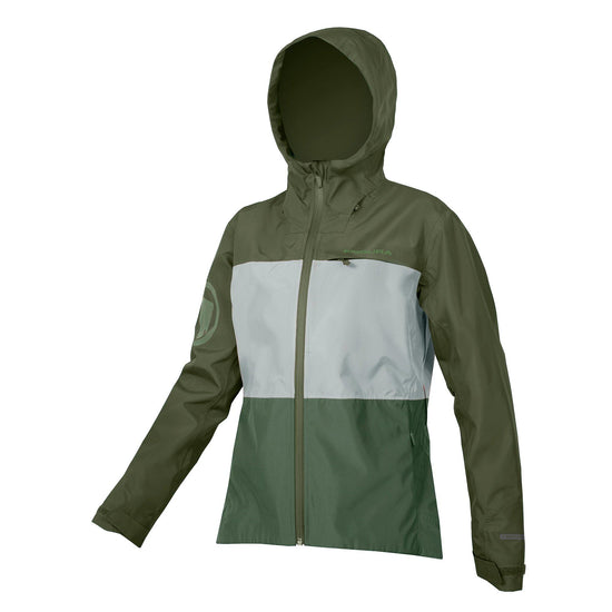 Women's SingleTrack Waterproof Cycling Jacket II - Green