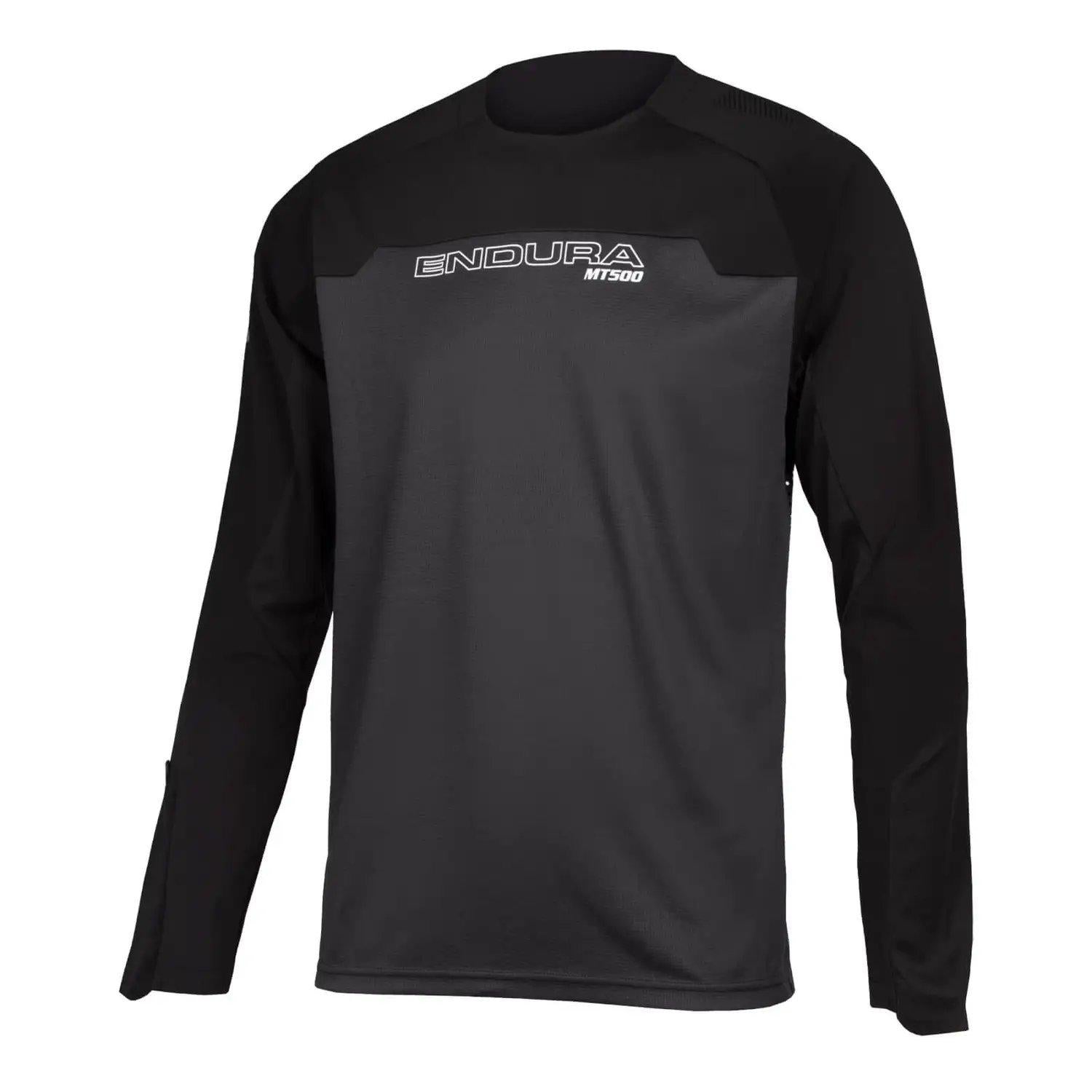 Men's MT500 Burner Long Sleeve Jersey - Black