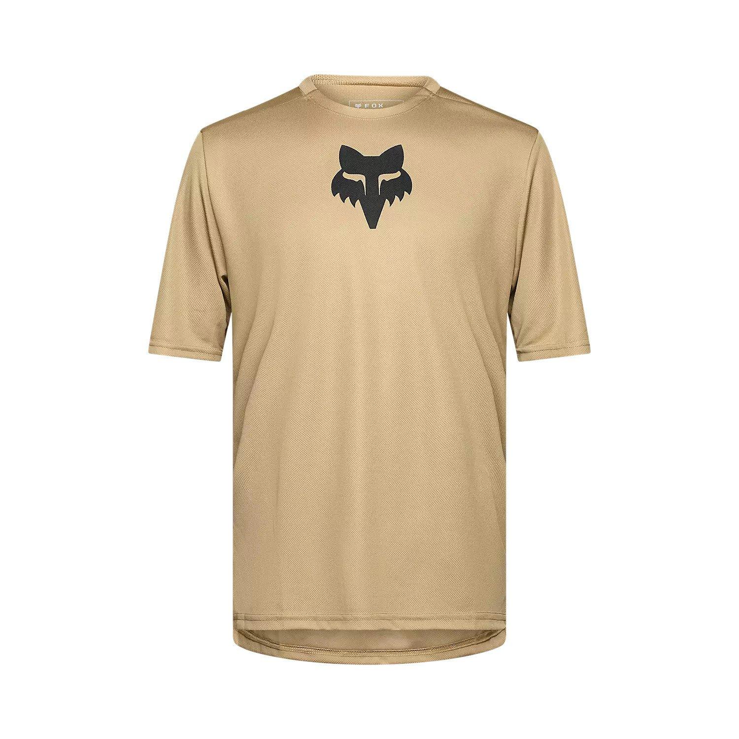 Men's Ranger Fox Head Short-Sleeve Jersey - Brown