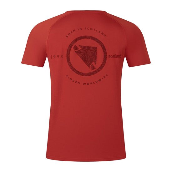 Men's Loop Short-Sleeve Tech T-Shirt - Red