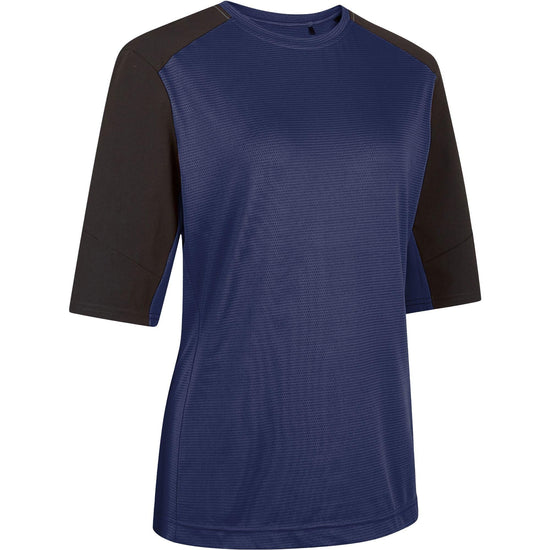 Women's Flux Trail Short-Sleeve Jersey - Navy