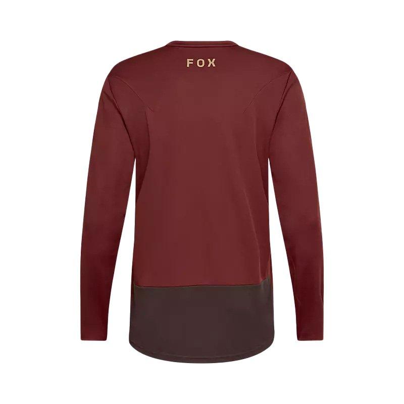 Men's Ranger Fox Head Long-Sleeve Jersey - Red