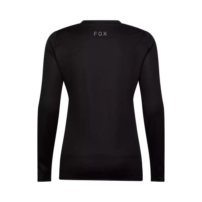 Women's Ranger Fox Head Long-Sleeve Jersey - Black