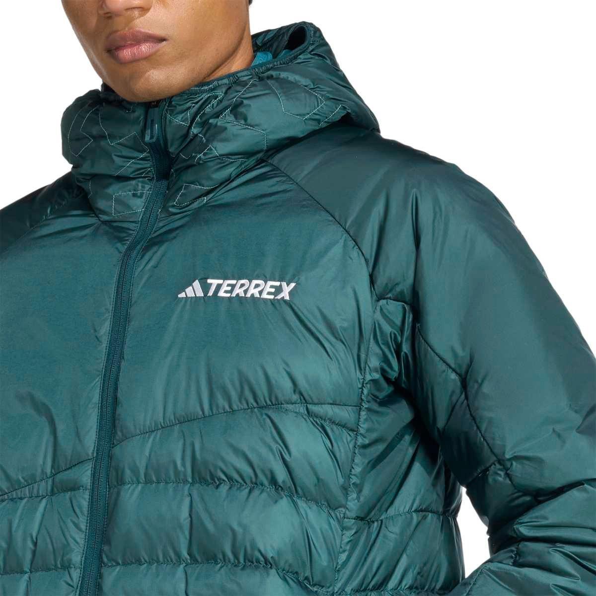 Men's Xperior Down Hooded Jacket - Green