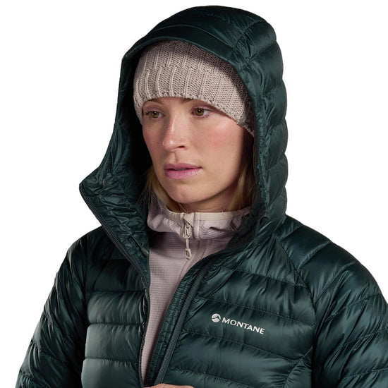 Women's Anti-Freeze Hooded Jacket - Green
