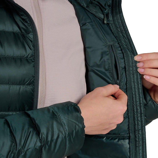 Women's Anti-Freeze Hooded Jacket - Green