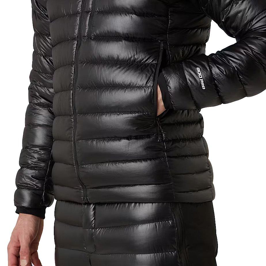 Men's Summit Breithorn Hooded Down Jacket - Black