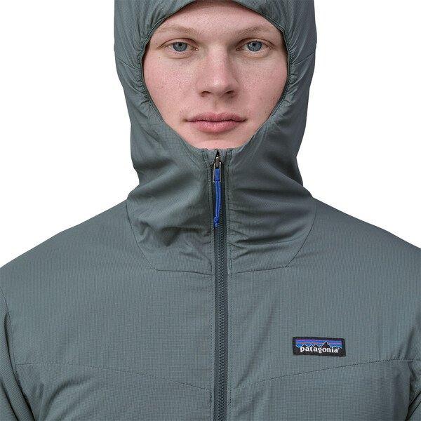 Men's Nano Air Light Hybrid Hoody - Green