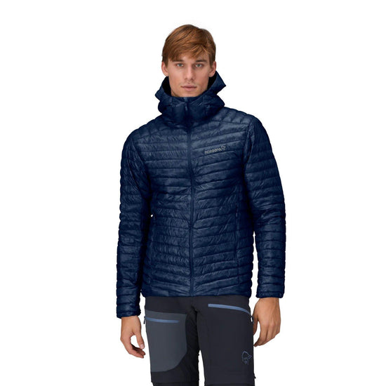Men's Trollveggen SL Down800 Hooded Jacket - Navy