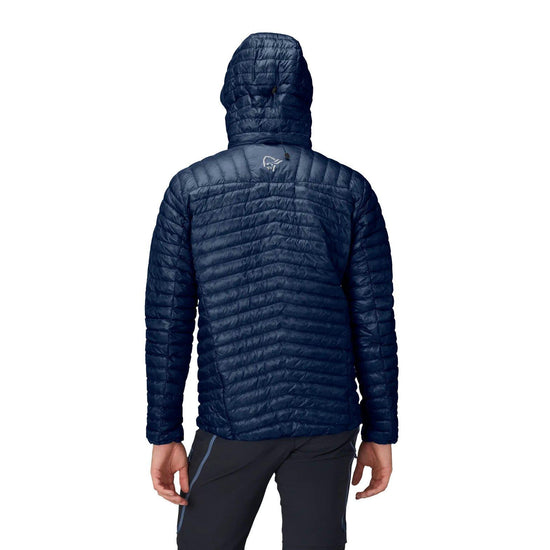 Men's Trollveggen SL Down800 Hooded Jacket - Navy