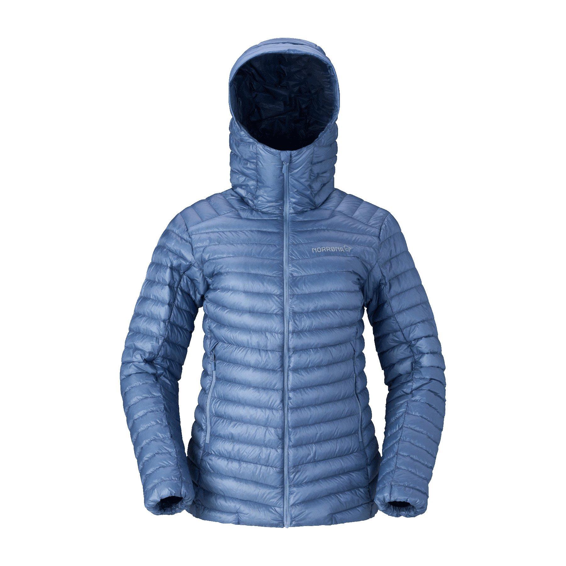 Women's Trollveggen SL Down800 Hooded Jacket - Blue