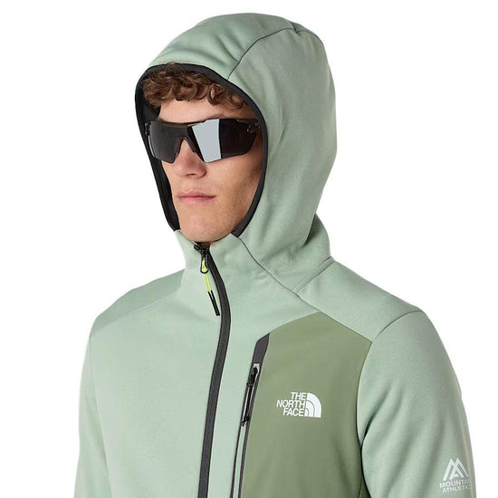Men's Mountain Athletics Full Zip Hooded Fleece - Green