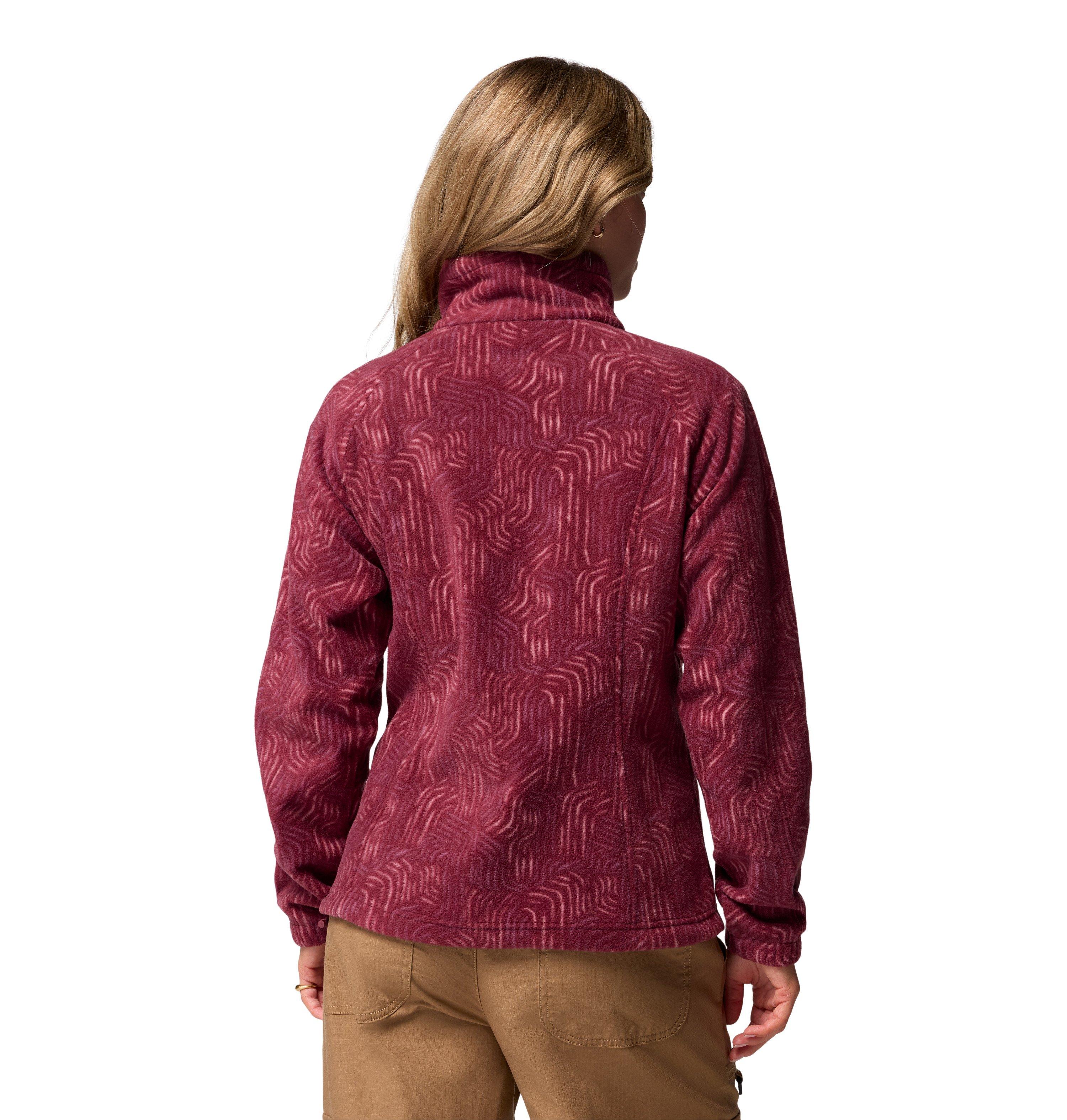 Women's Benton Springs Printed Full Zip Fleece - Red