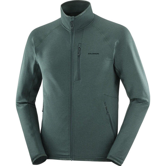 Men's Essential Lightwarm Full-Zip Fleece - Green