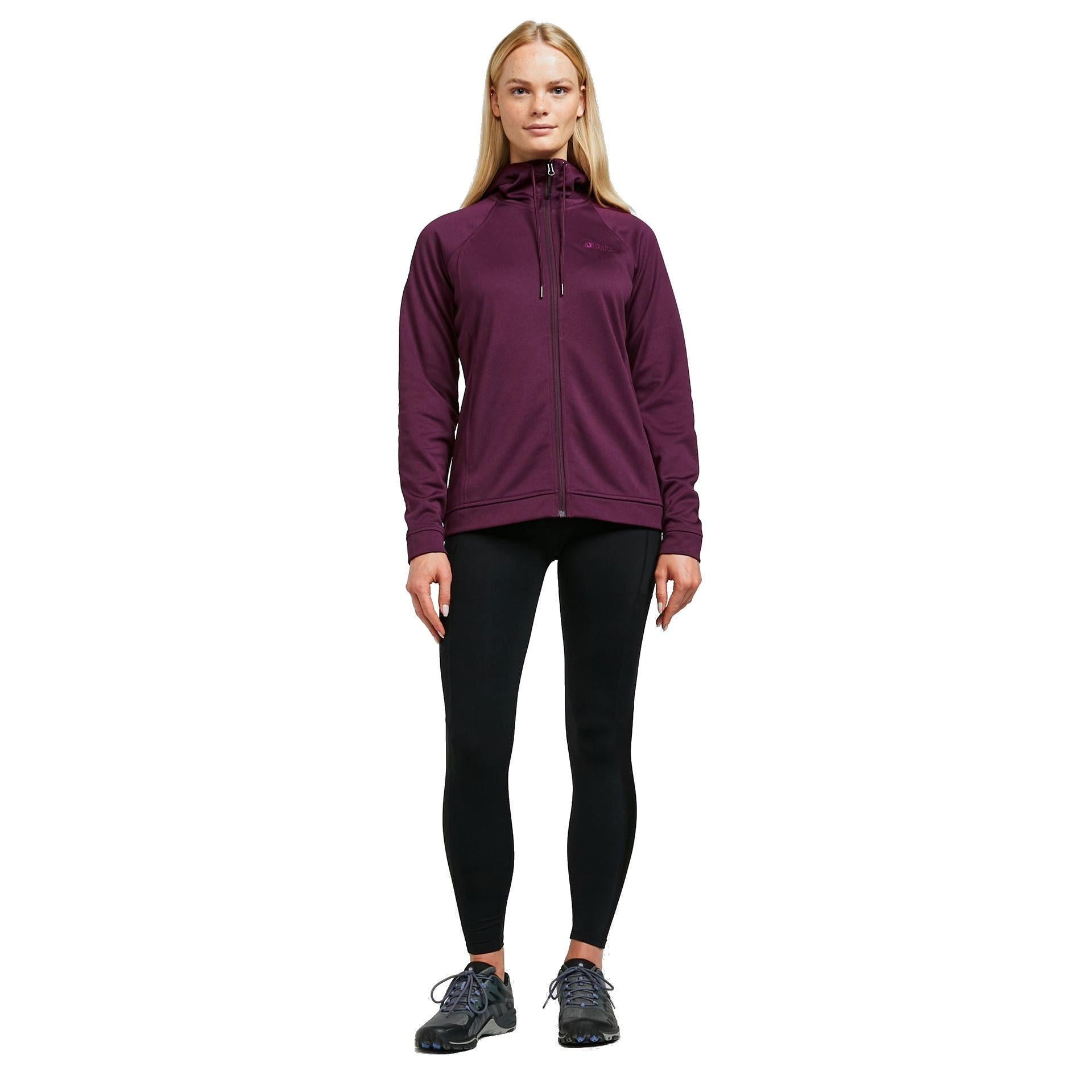 Women's Breathe Full Zip Hoody - Purple