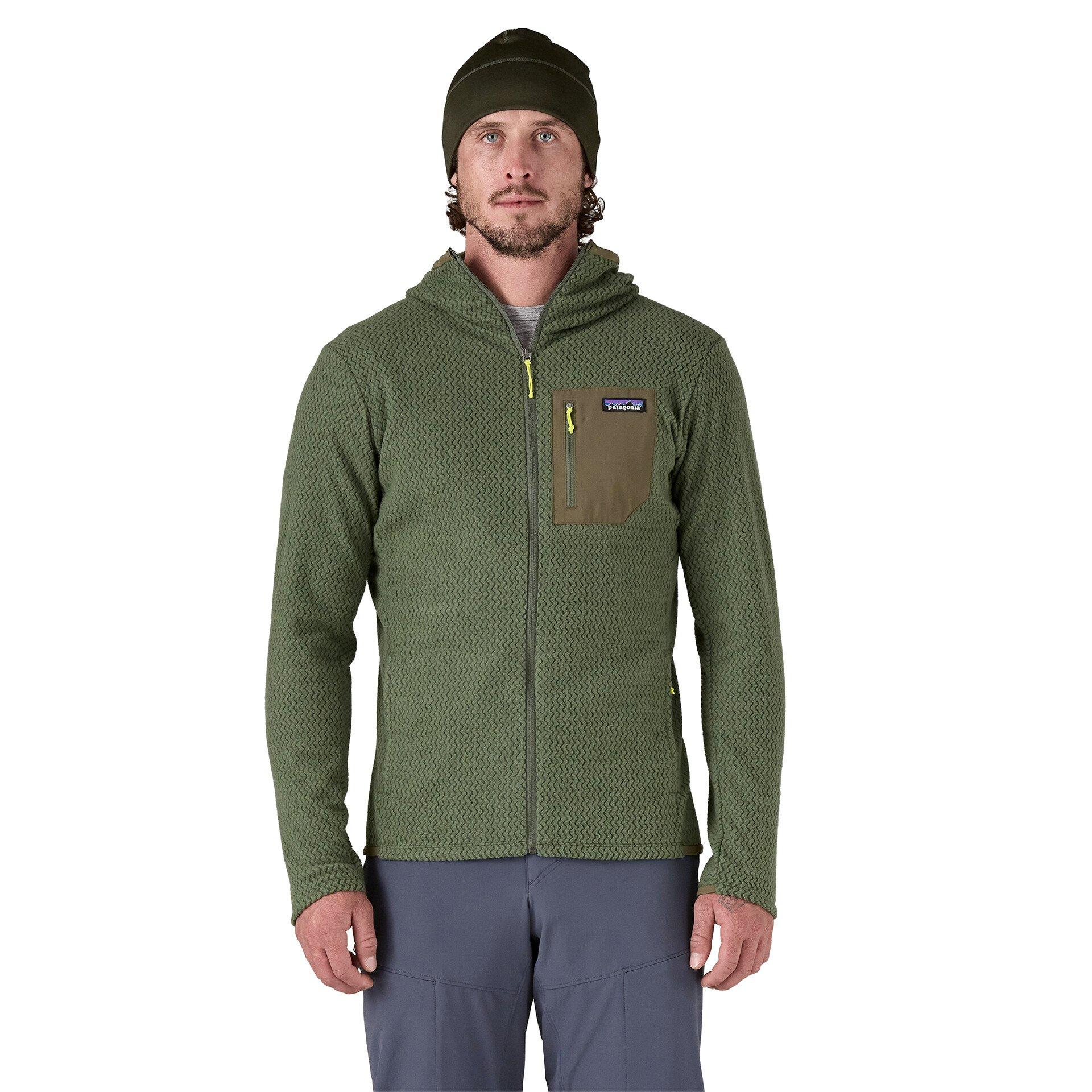 Men's R1 Air Full-Zip Hoody - Green
