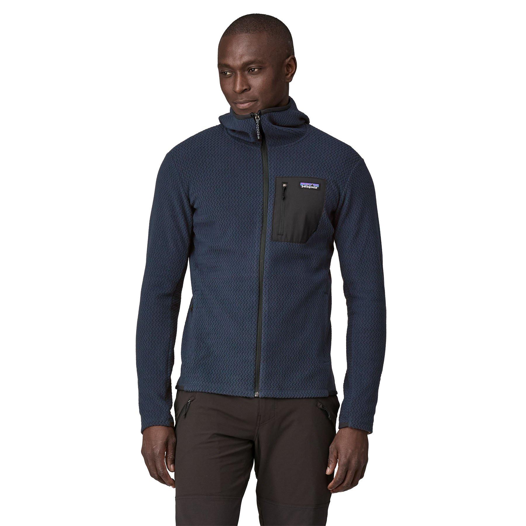 Men's R1 Air Full Zip Hoody - Navy