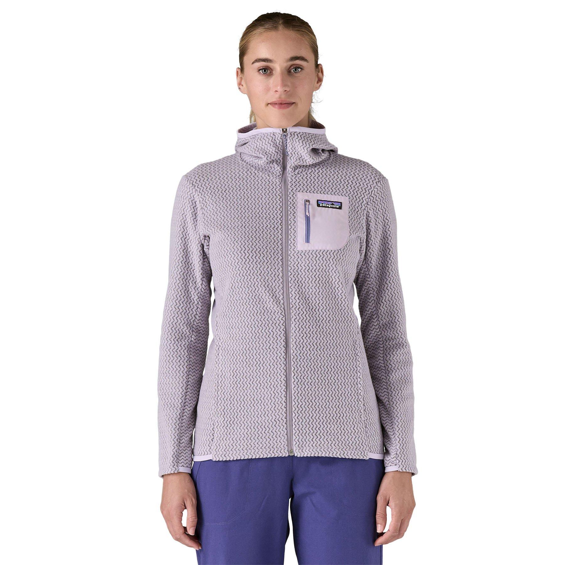 Women's R1 Air Full Zip Hoody - Purple