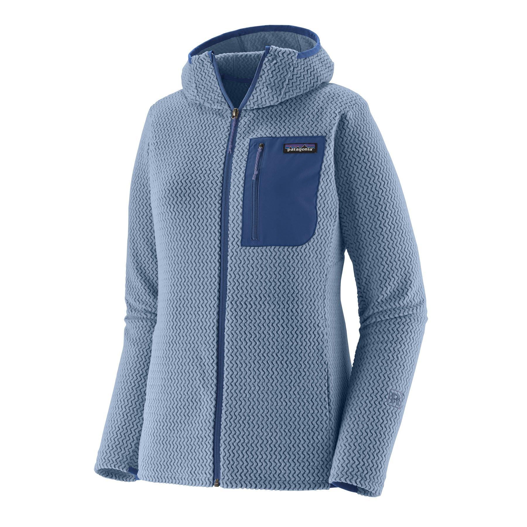 Women's R1 Air Full Zip Hoody - Blue