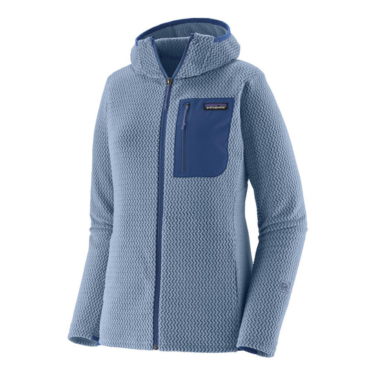 Women's R1 Air Full Zip Hoody - Blue