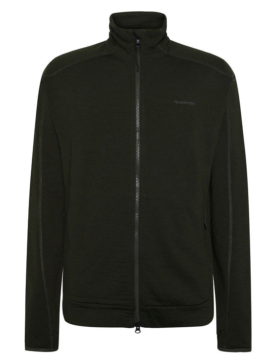 Men's Dynamic Wool 320 Full Zip Fleece Jacket - Green