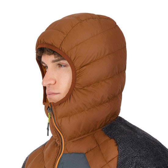 Men's Marmarole Up Jacket - Orange / Grey