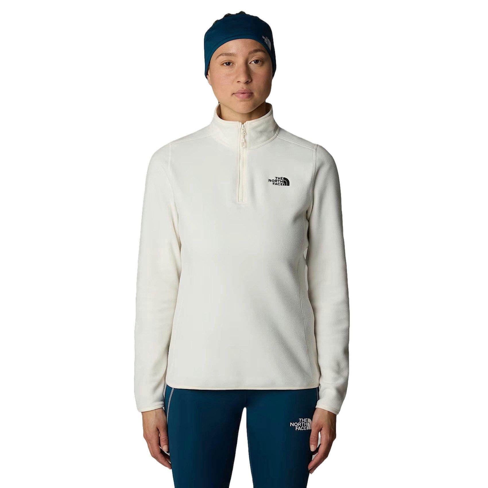 Women's Glacier 1/4 Zip Fleece - White