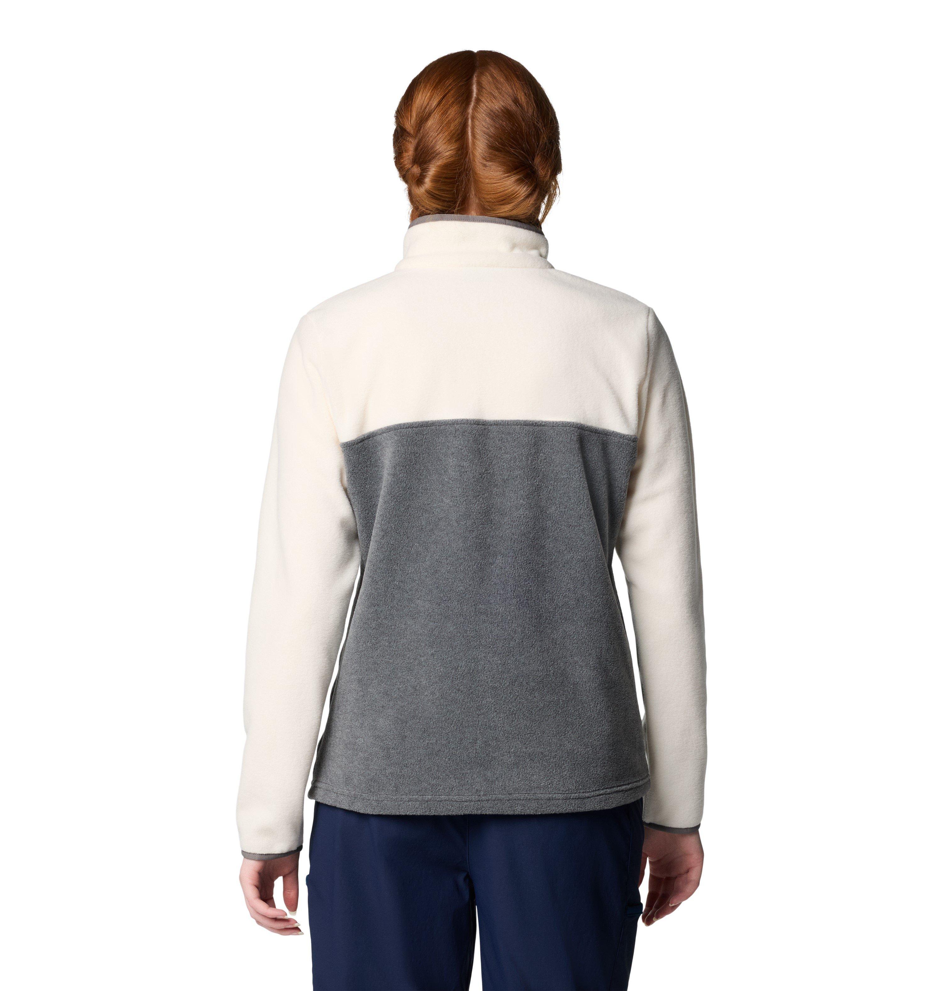 Women's Benton Springs 1/2 Snap Pullover - White / Grey