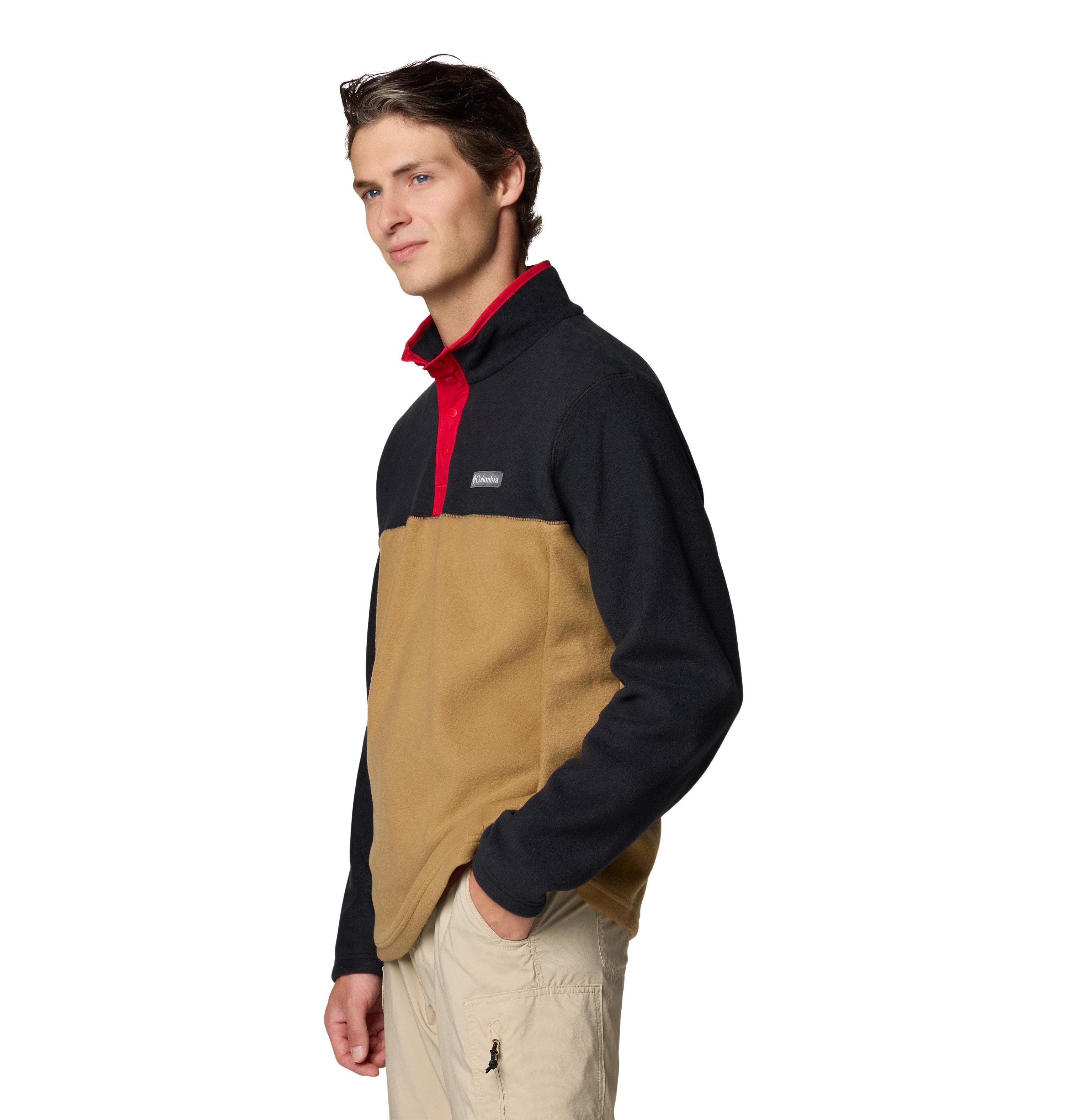 Men's Steens Mountain II 1/2 Snap Fleece - Brown
