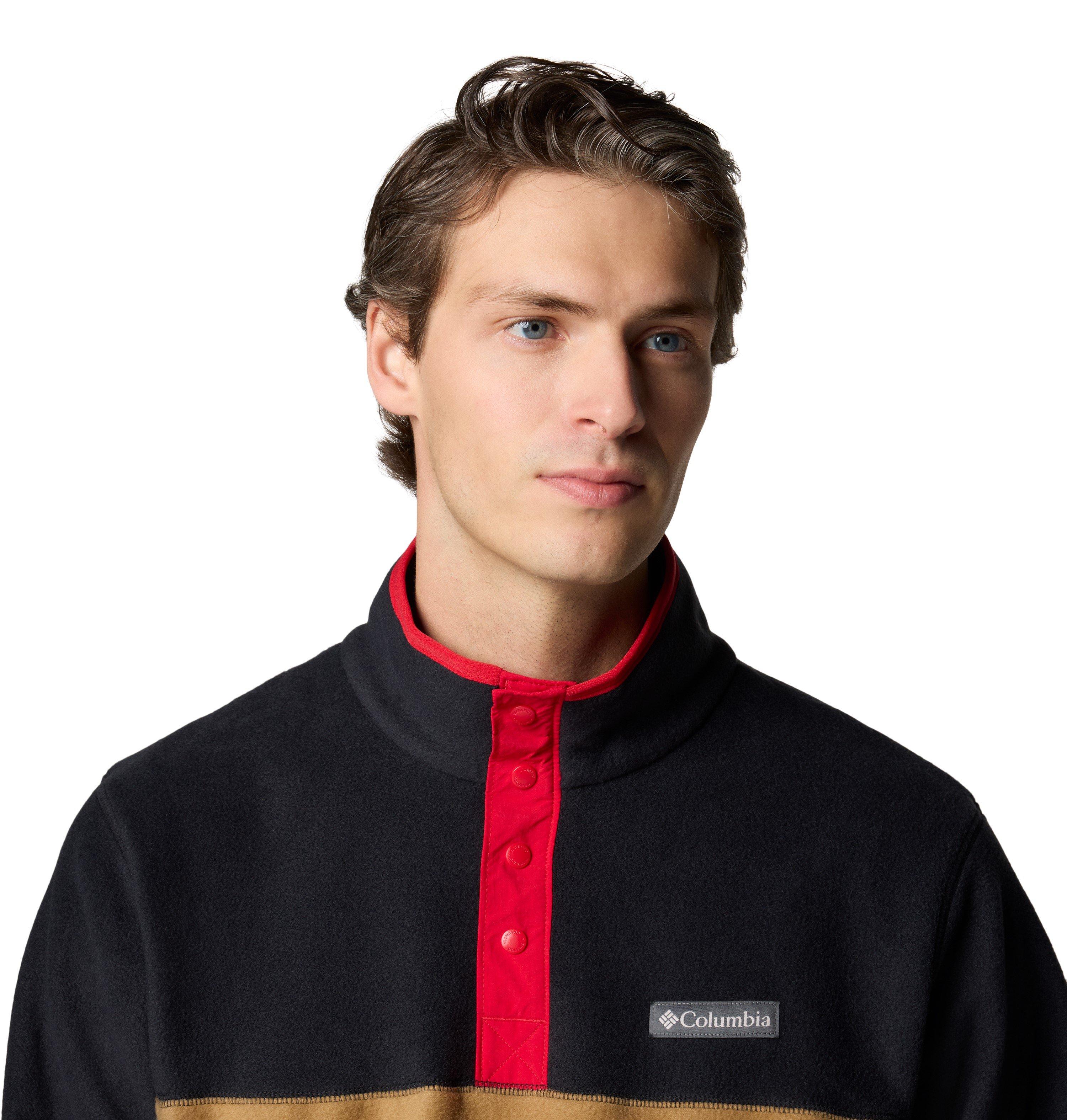 Men's Steens Mountain II 1/2 Snap Fleece - Brown
