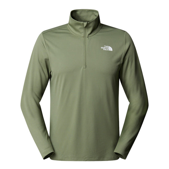 Men's 24/7 1/4 Zip Long-Sleeve T-Shirt - Green