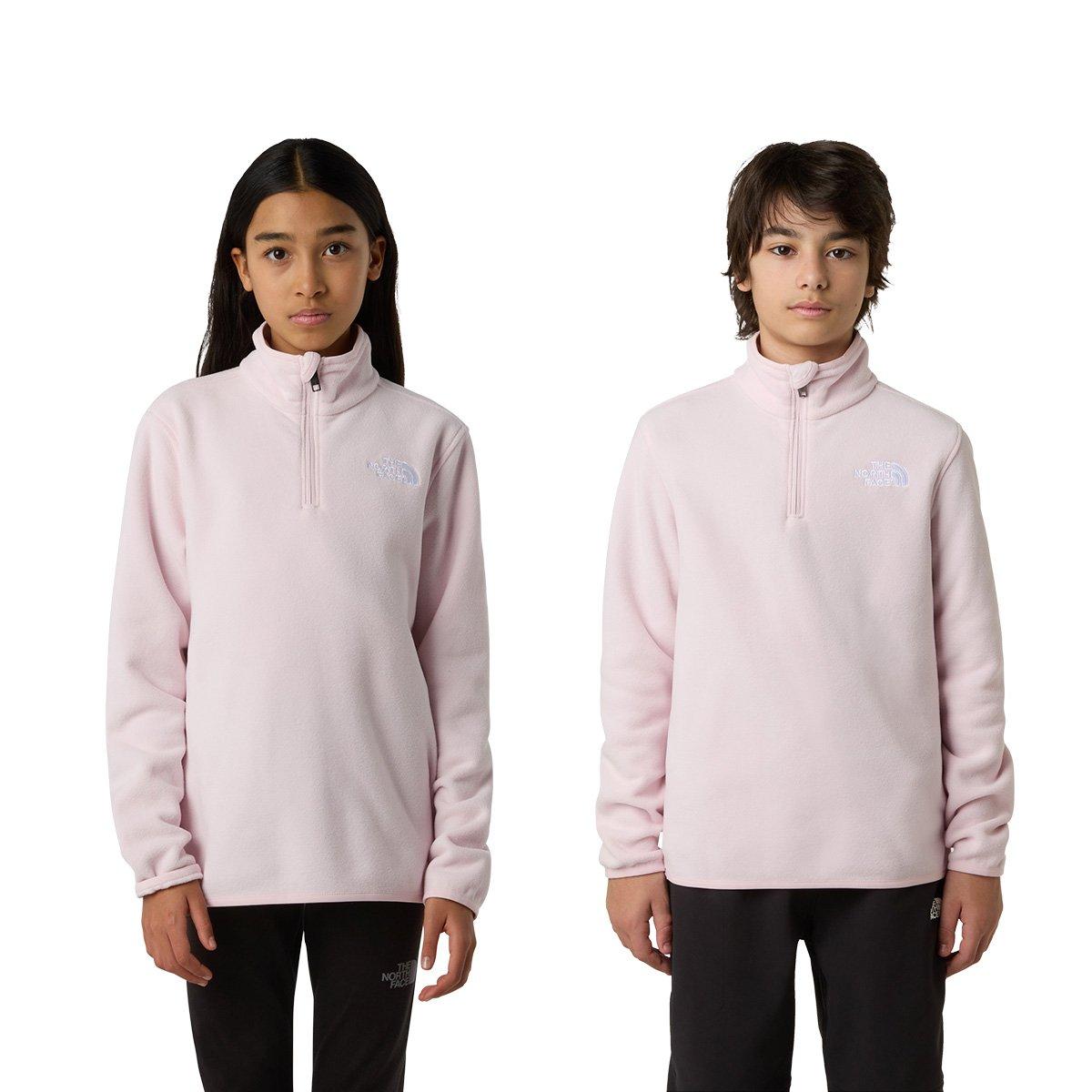 Kids' Glacier 1/4 Zip Fleece - Pink
