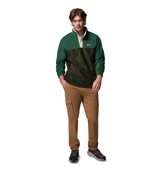 Men's Steens Mountain II 1/2 Snap Fleece - Green
