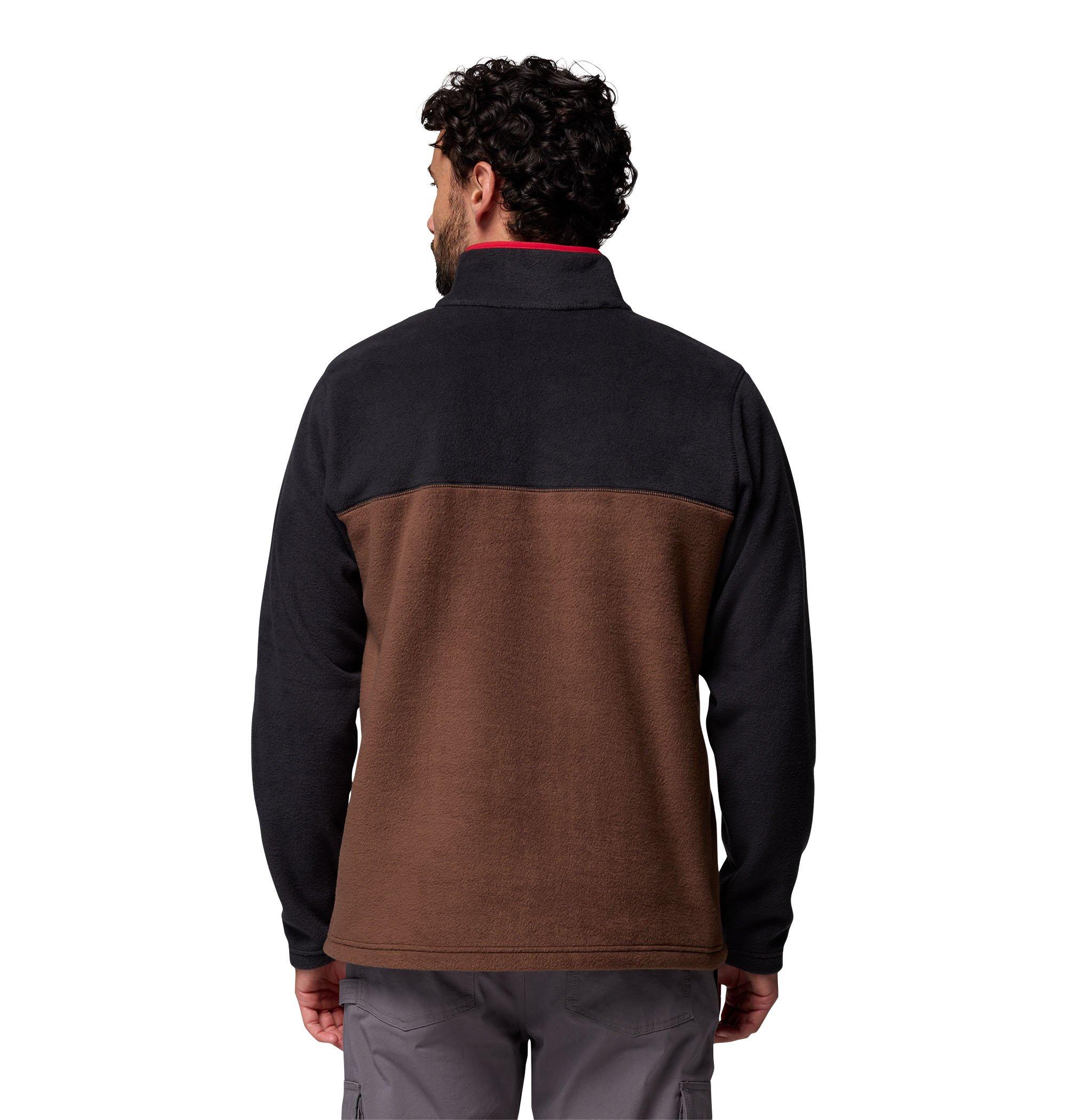 Men's Steens Mountain II 1/2 Snap Fleece - Brown