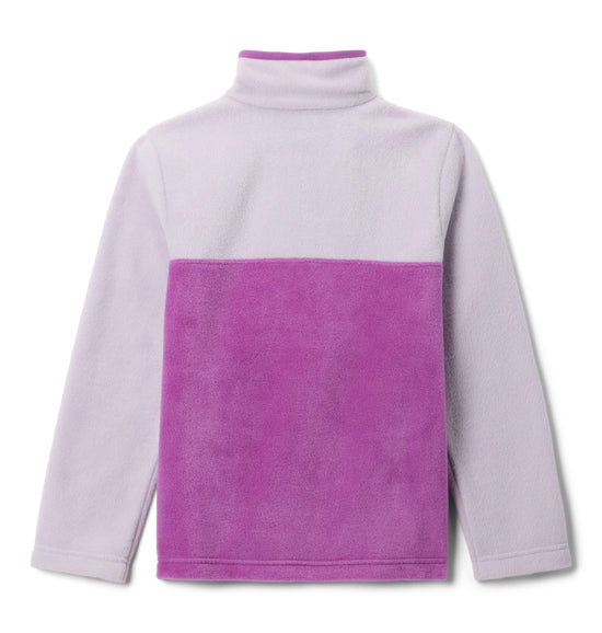 Columbia Kids' Steens Mountain II 1/4 Snap Fleece - Purple