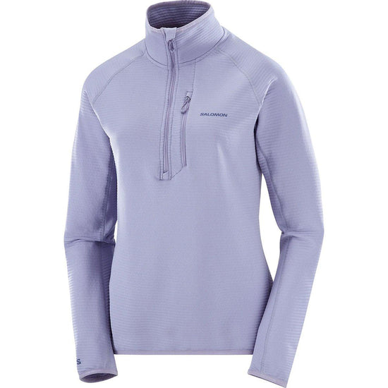Women's Essential Lightwarm Half-Zip Fleece - Purple