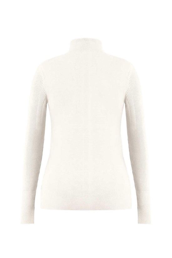 Women's Adele 1/4 Zip Sweater - White