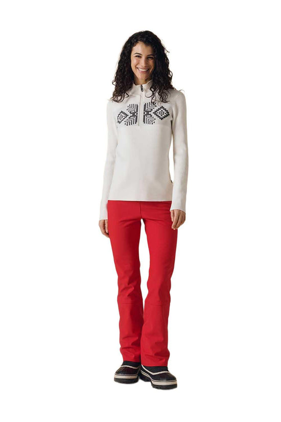 Women's Adele 1/4 Zip Sweater - White